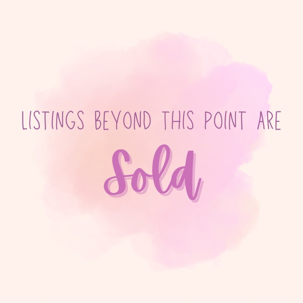 *all listings beyond this point are sold*
